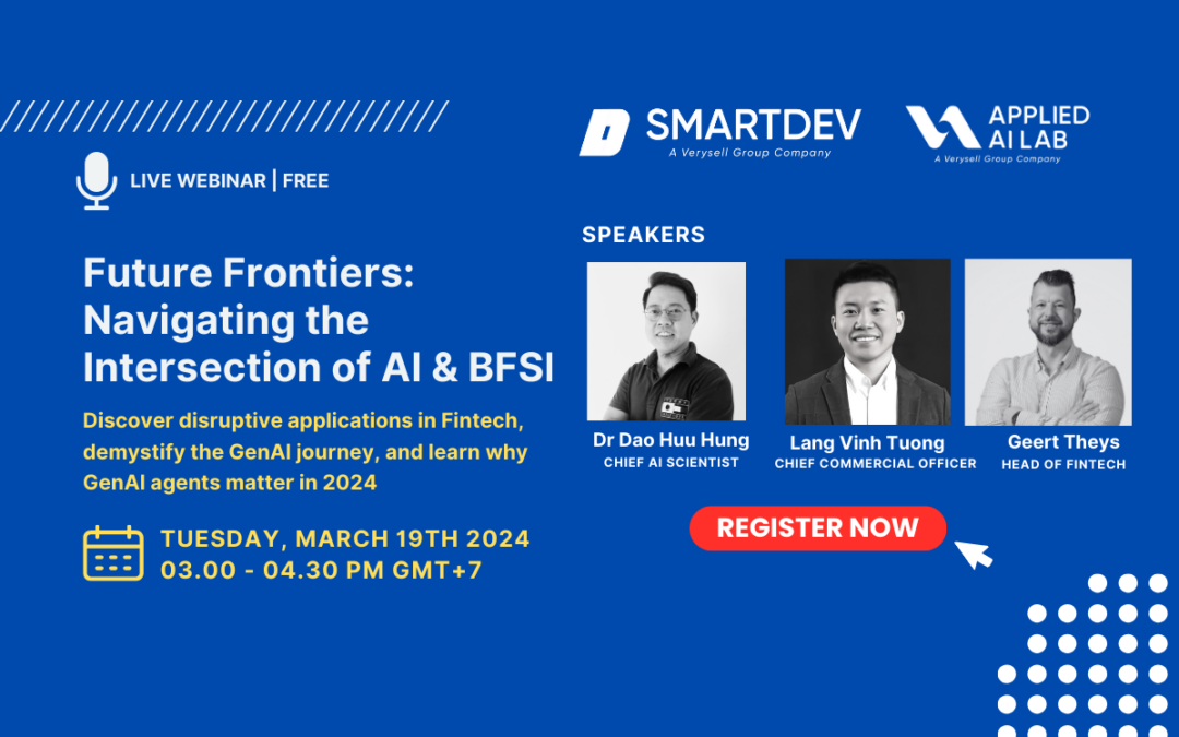 Exploring the Synergy of AI and BFSI: A Webinar by SmartDev