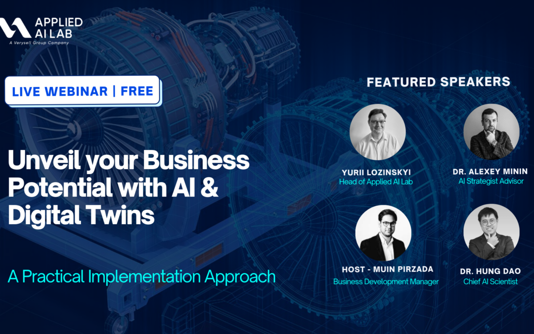 A recap of unveil your business potential with AI and Digital Twins